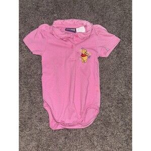 Rare Vintage 100 Acre Collection Pink Winnie the Pooh Bodysuit One Piece